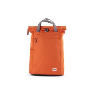 FINCHLEY A ATOMIC ORANGE RECYCLED CANVAS