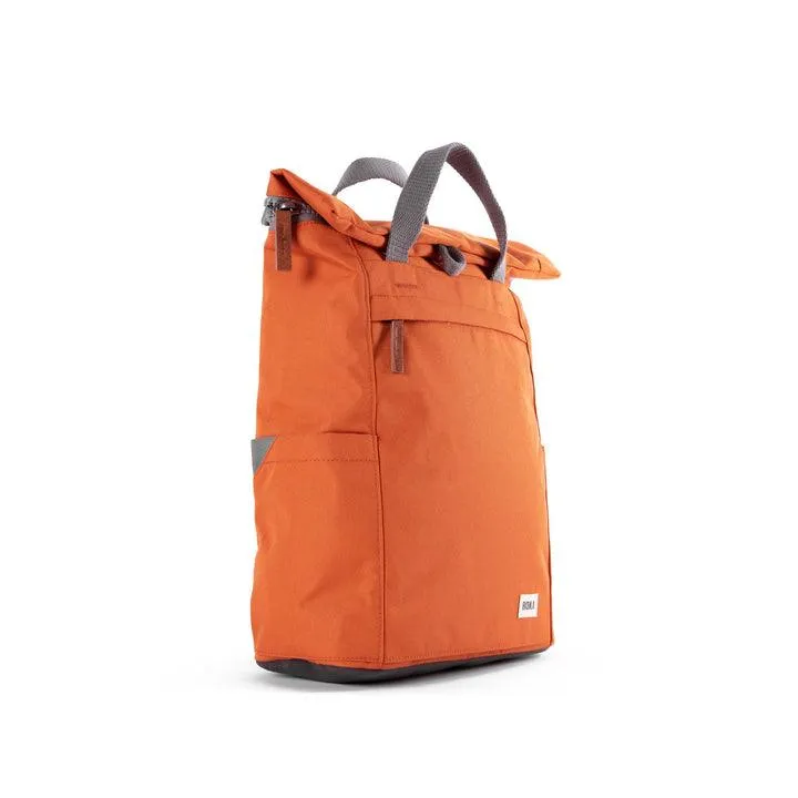 FINCHLEY A ATOMIC ORANGE RECYCLED CANVAS