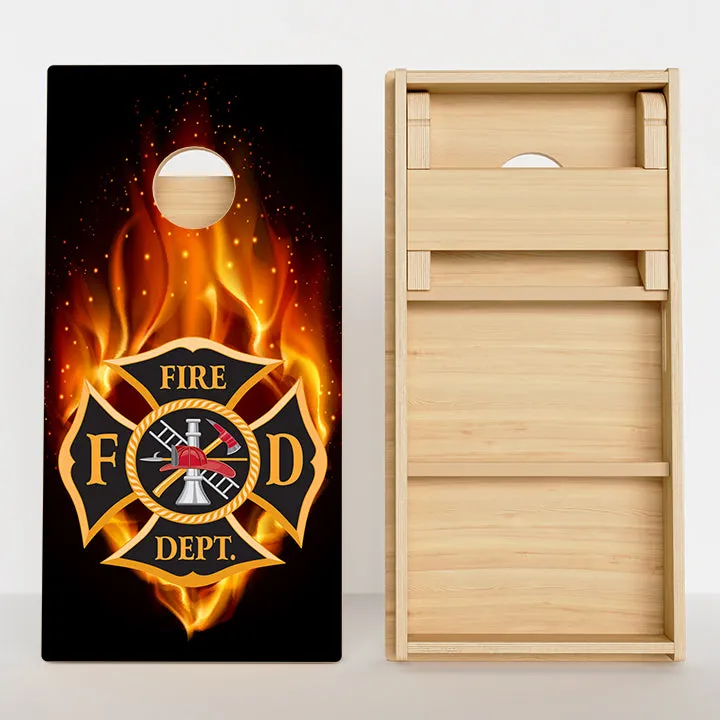Fire Department Professional Cornhole Boards