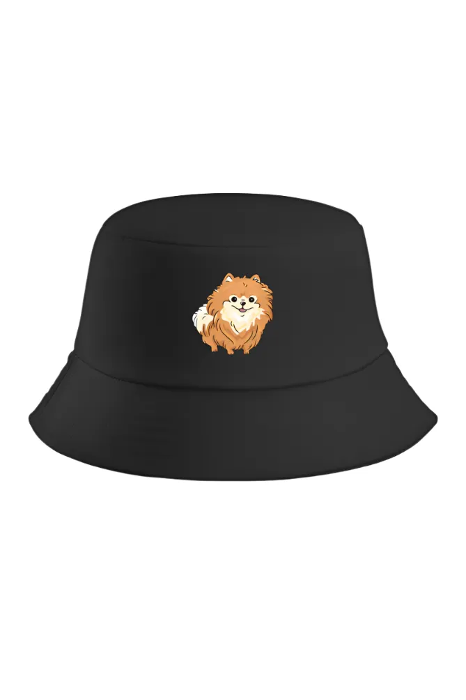 Floofy Pom Pom Bucket Hat (1 Colour)