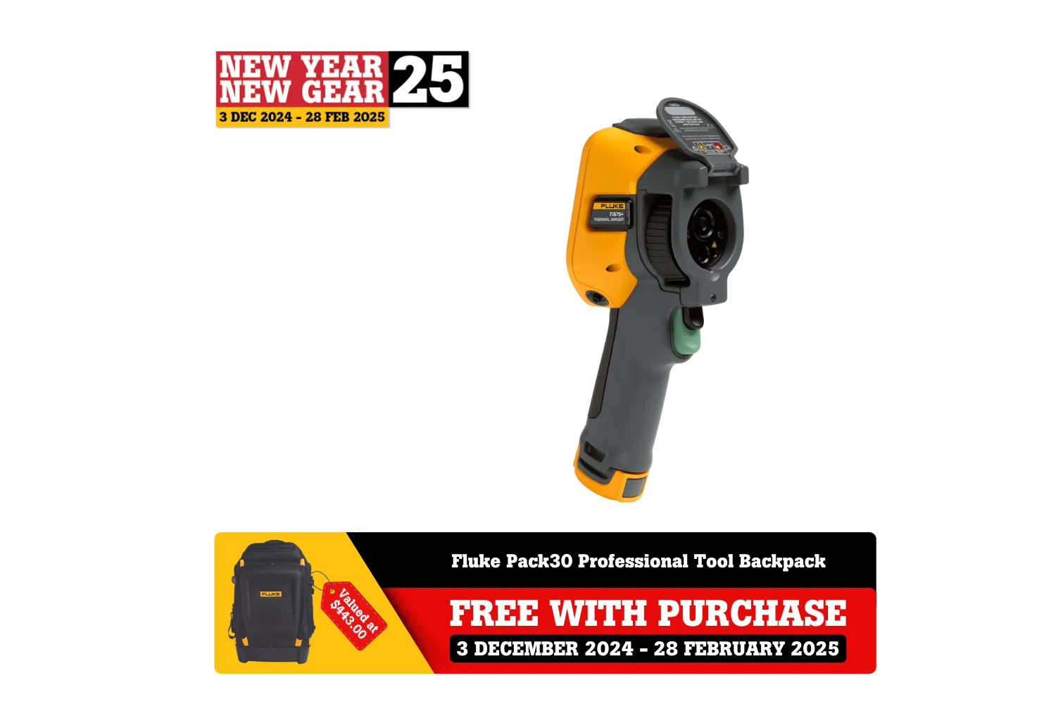 Fluke TiS20  MAX Thermal Imaging Camera