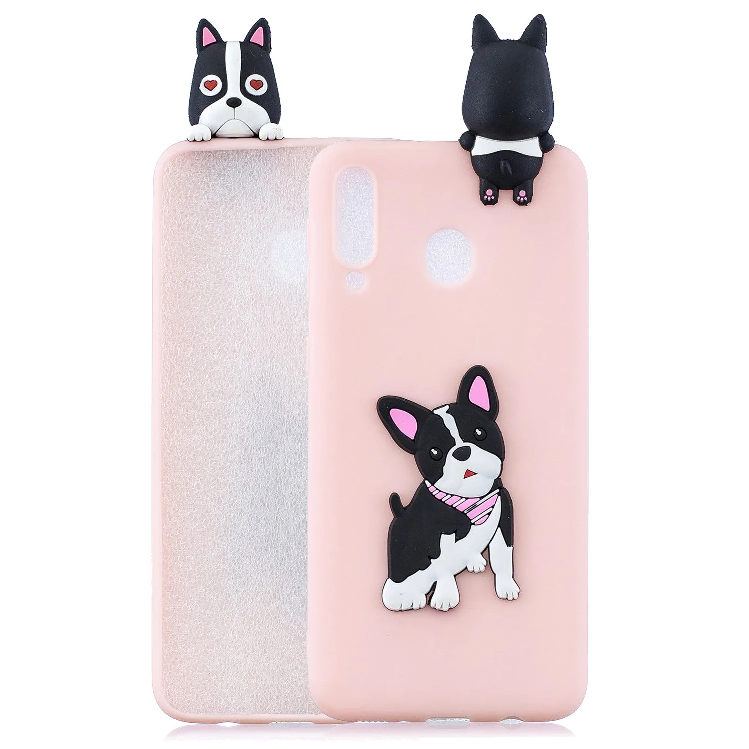 For Samsung A10S/A20S Phone Cover 3D Patch Soft TPU Cartoon Smart Phone Shell Anti-fall Anti-scratch Cellphone Coat Samsung A10S