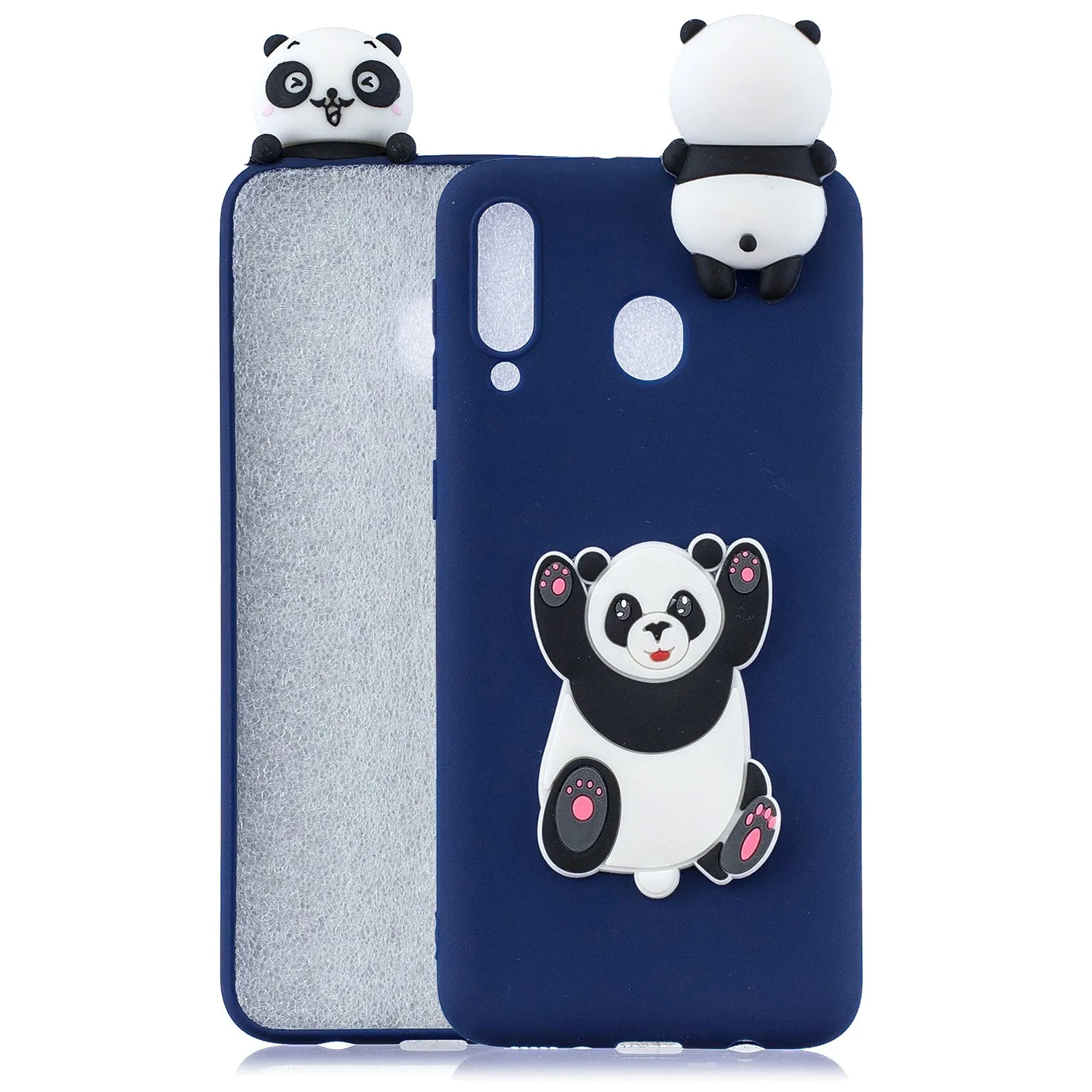 For Samsung A10S/A20S Phone Cover 3D Patch Soft TPU Cartoon Smart Phone Shell Anti-fall Anti-scratch Cellphone Coat Samsung A10S
