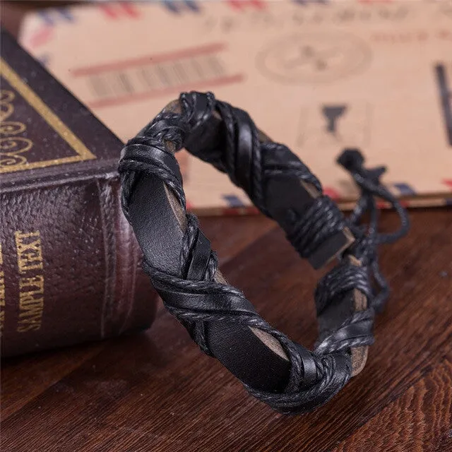 FORGE Viking Leather Bracelet