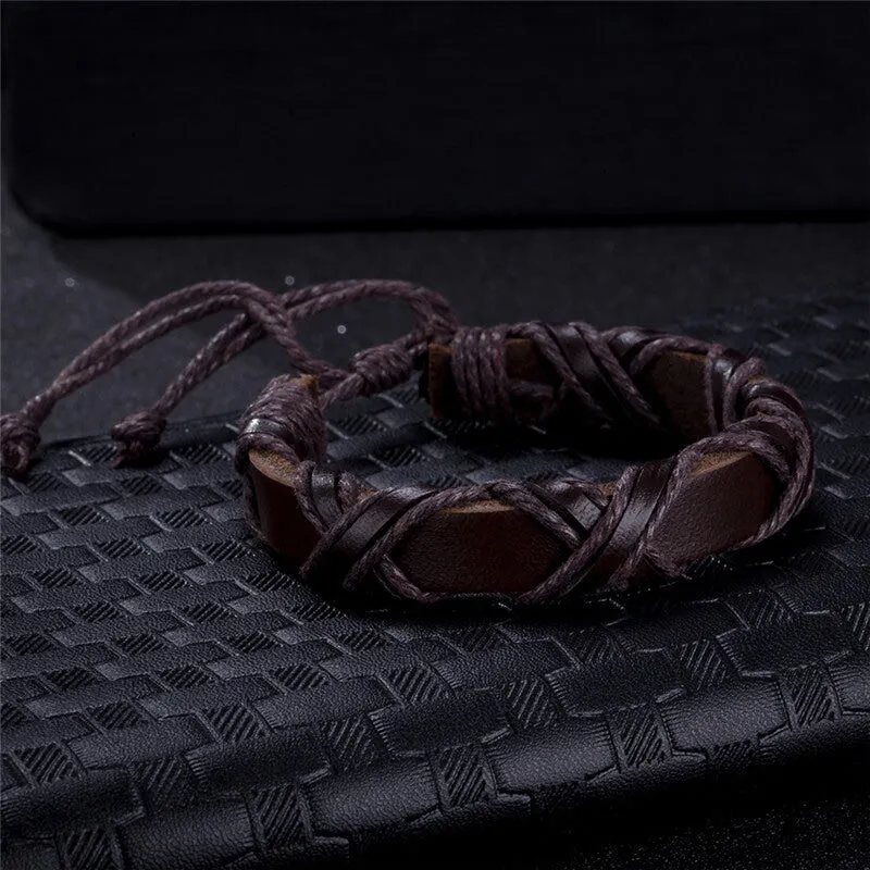 FORGE Viking Leather Bracelet