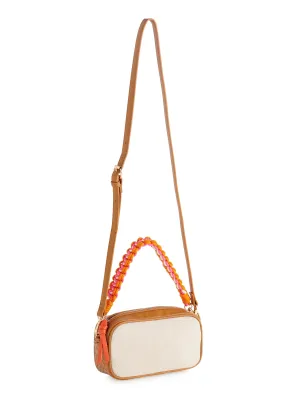 Frankie Camera Bag in Natural