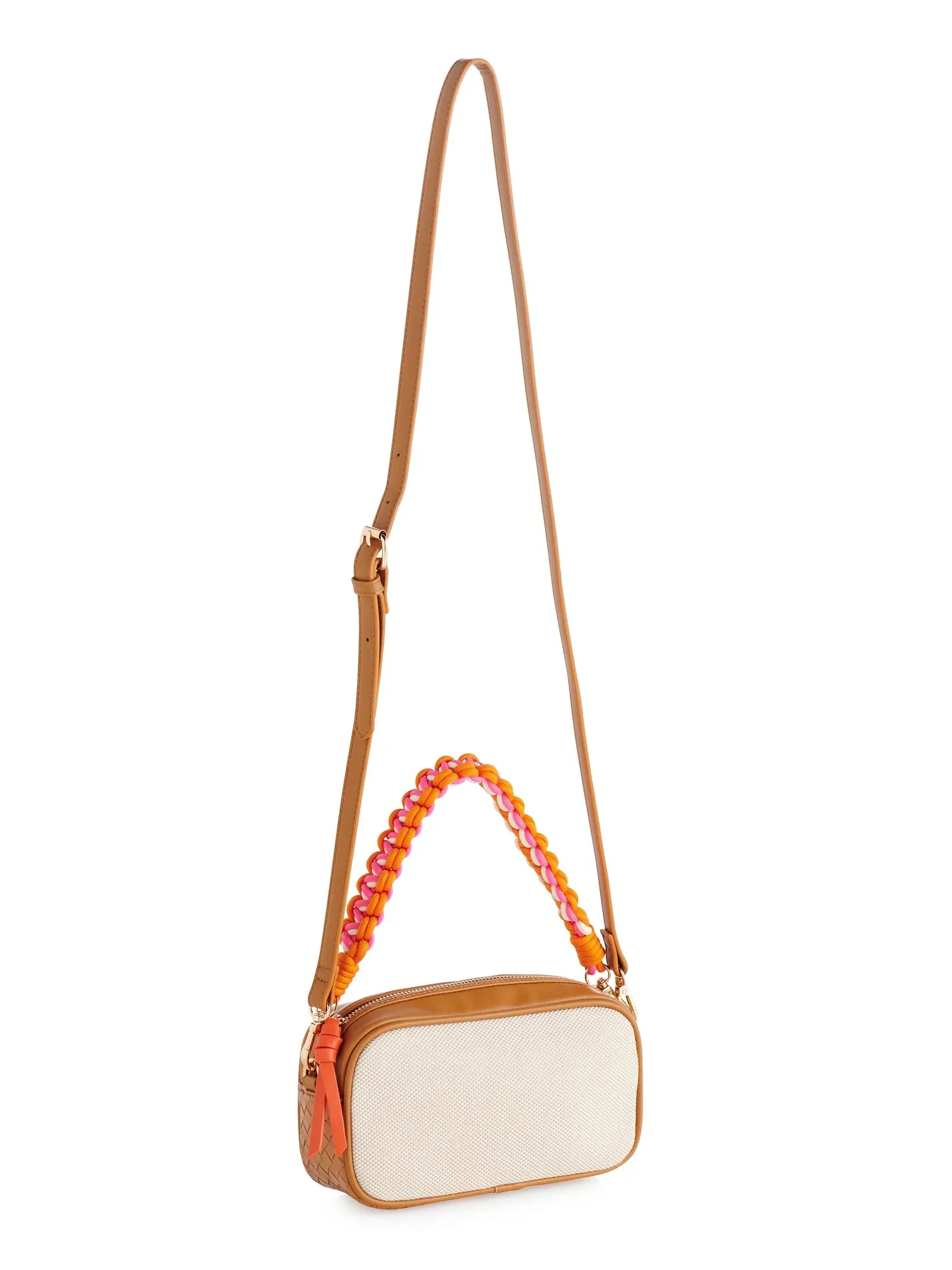 Frankie Camera Bag in Natural