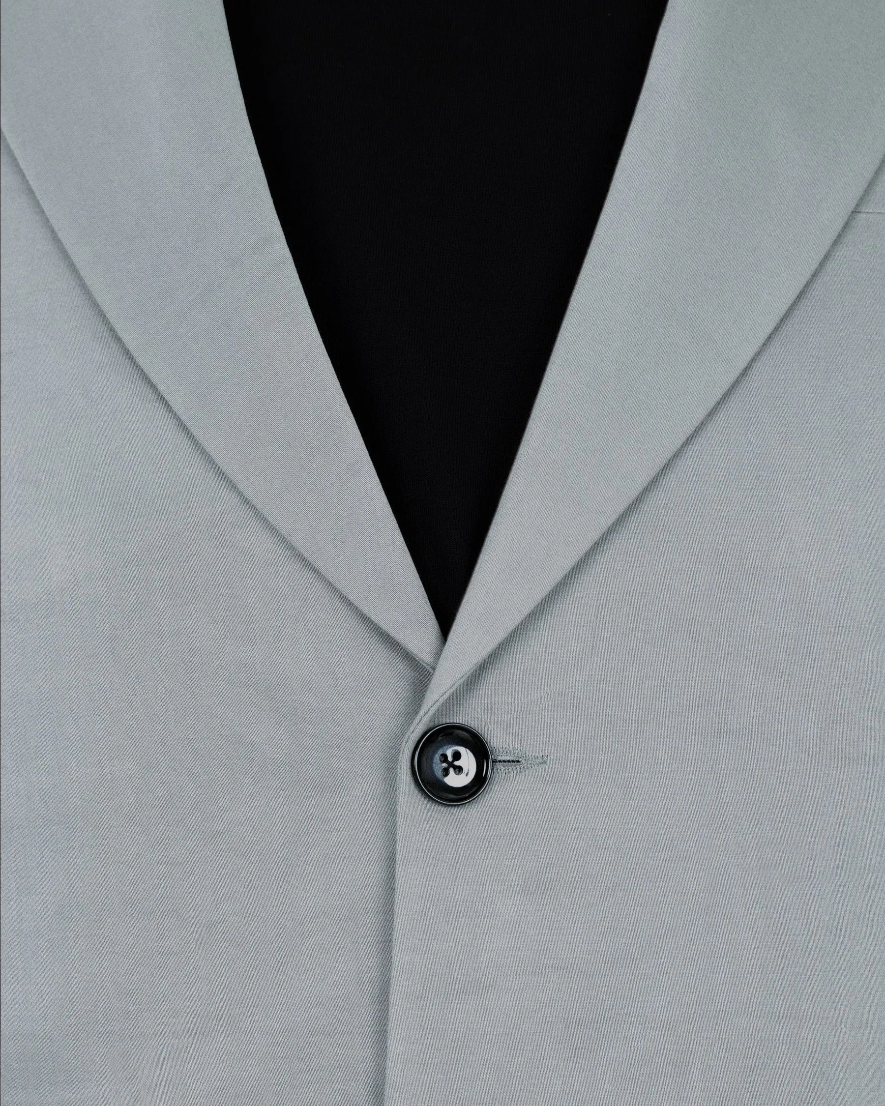 French Gray Premium Cotton Blazer