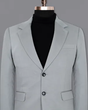 French Gray Premium Cotton Blazer