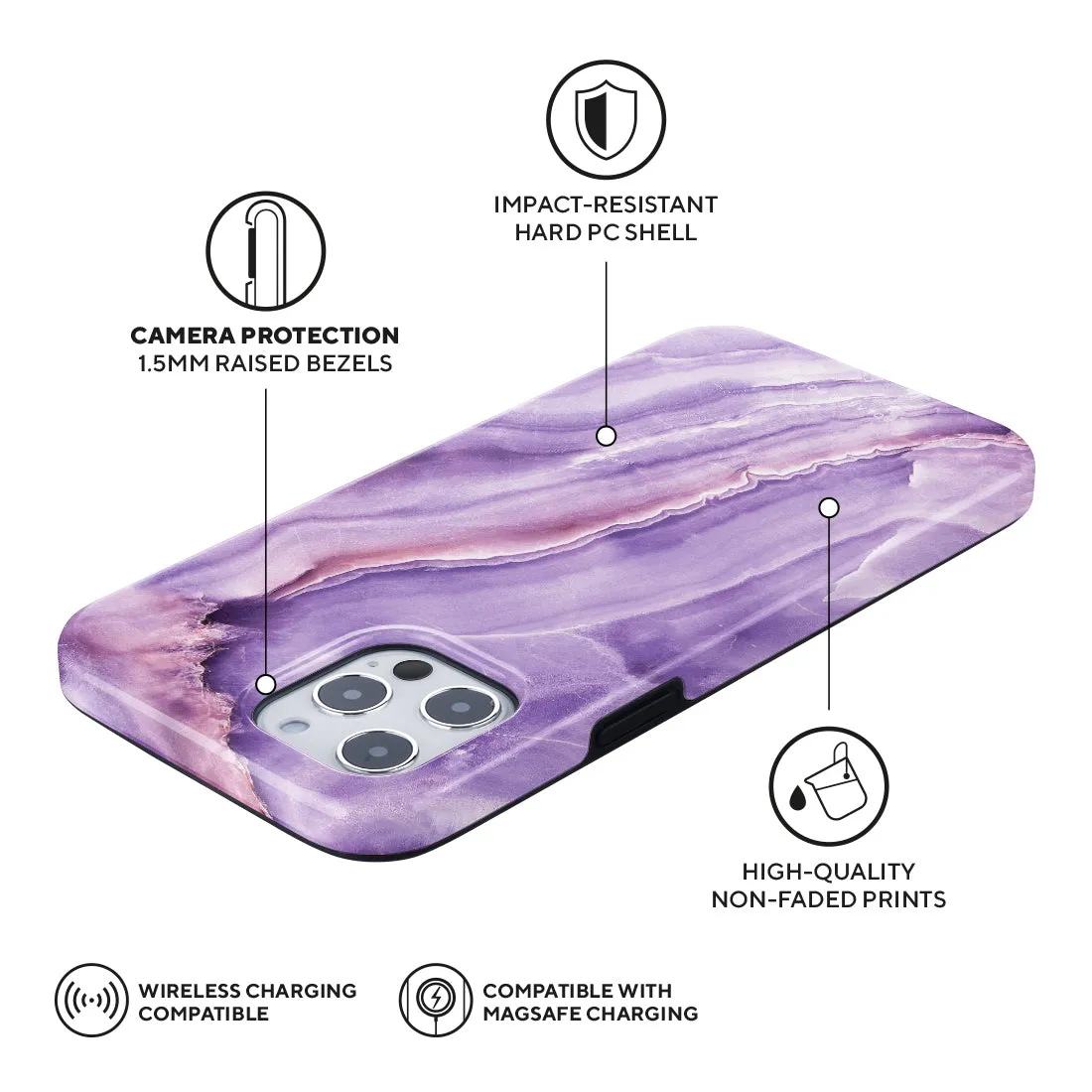 French Violet - iPhone 12 Pro Max Case