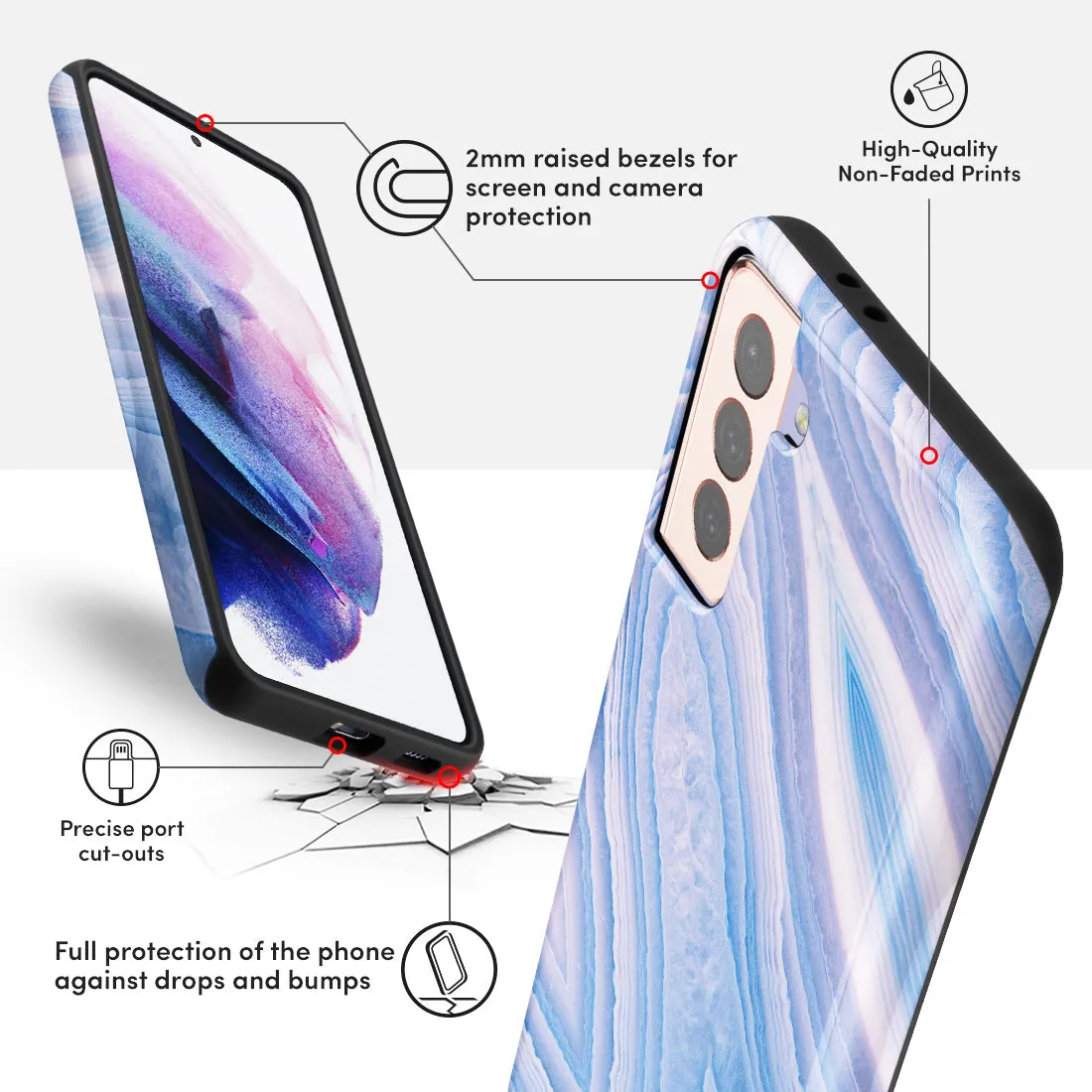 Frozen River Custom - Samsung Galaxy S21 Plus 5G Case