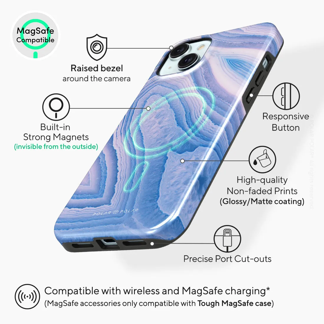 Frozen River - iPhone 15 Plus Case
