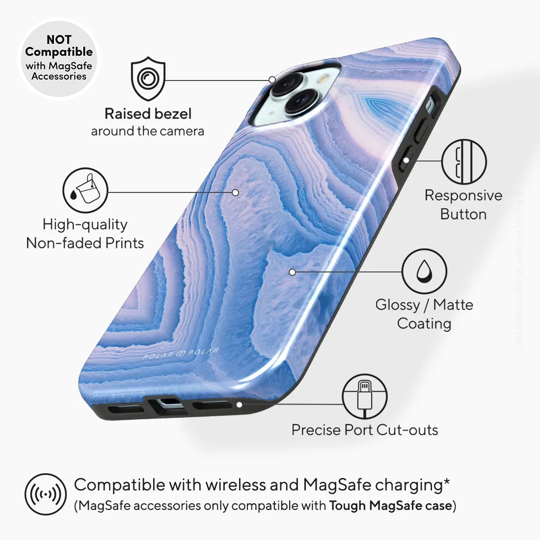 Frozen River - iPhone 15 Plus Case