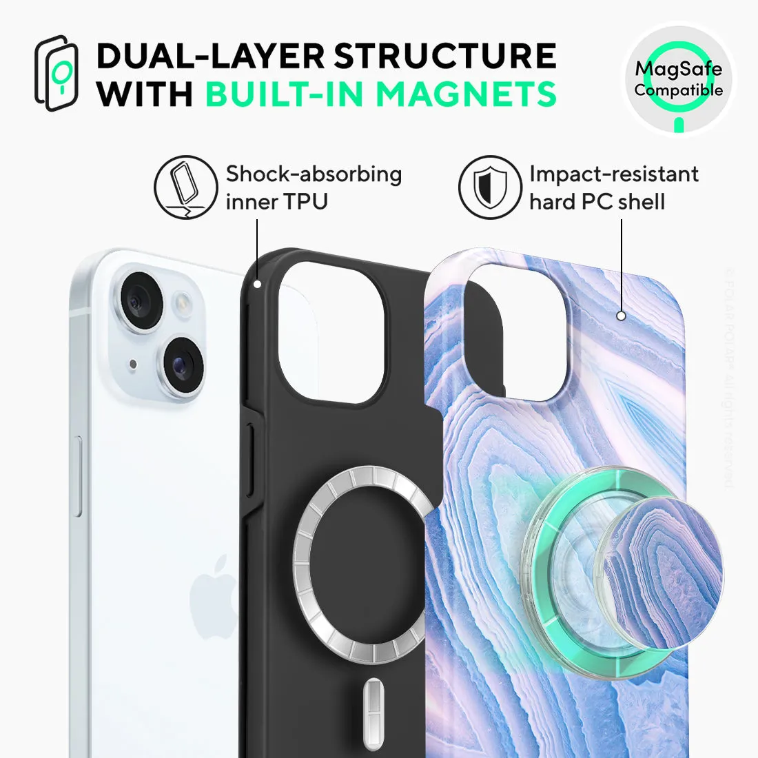 Frozen River - iPhone 15 Plus Case