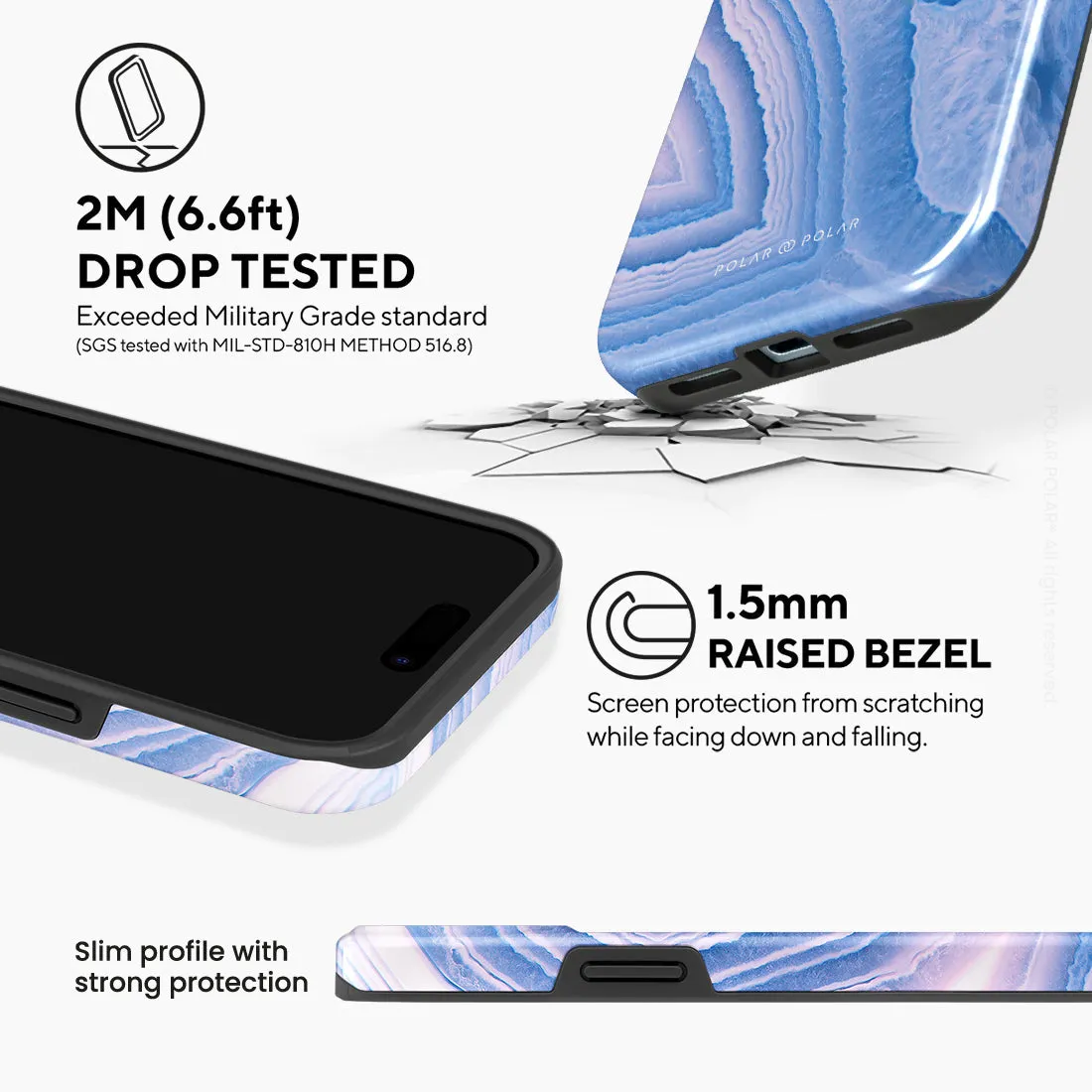 Frozen River - iPhone 15 Plus Case