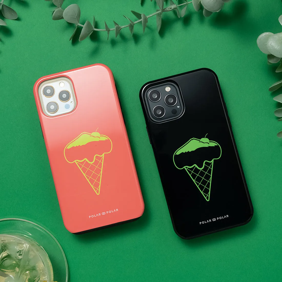 Fujisan Black Ice Cream Custom - iPhone 12 Case