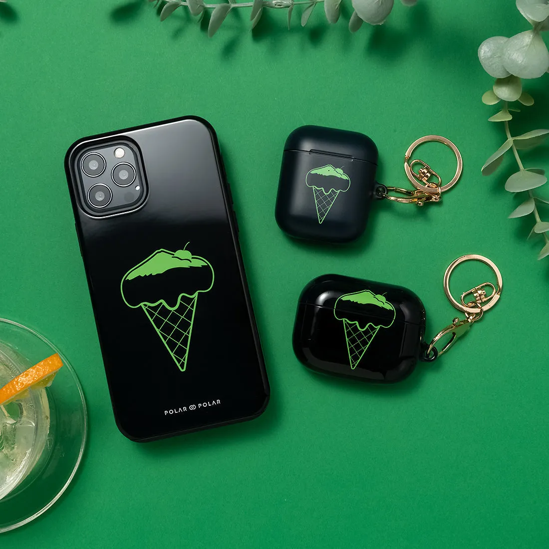 Fujisan Black Ice Cream Custom - iPhone 12 Case