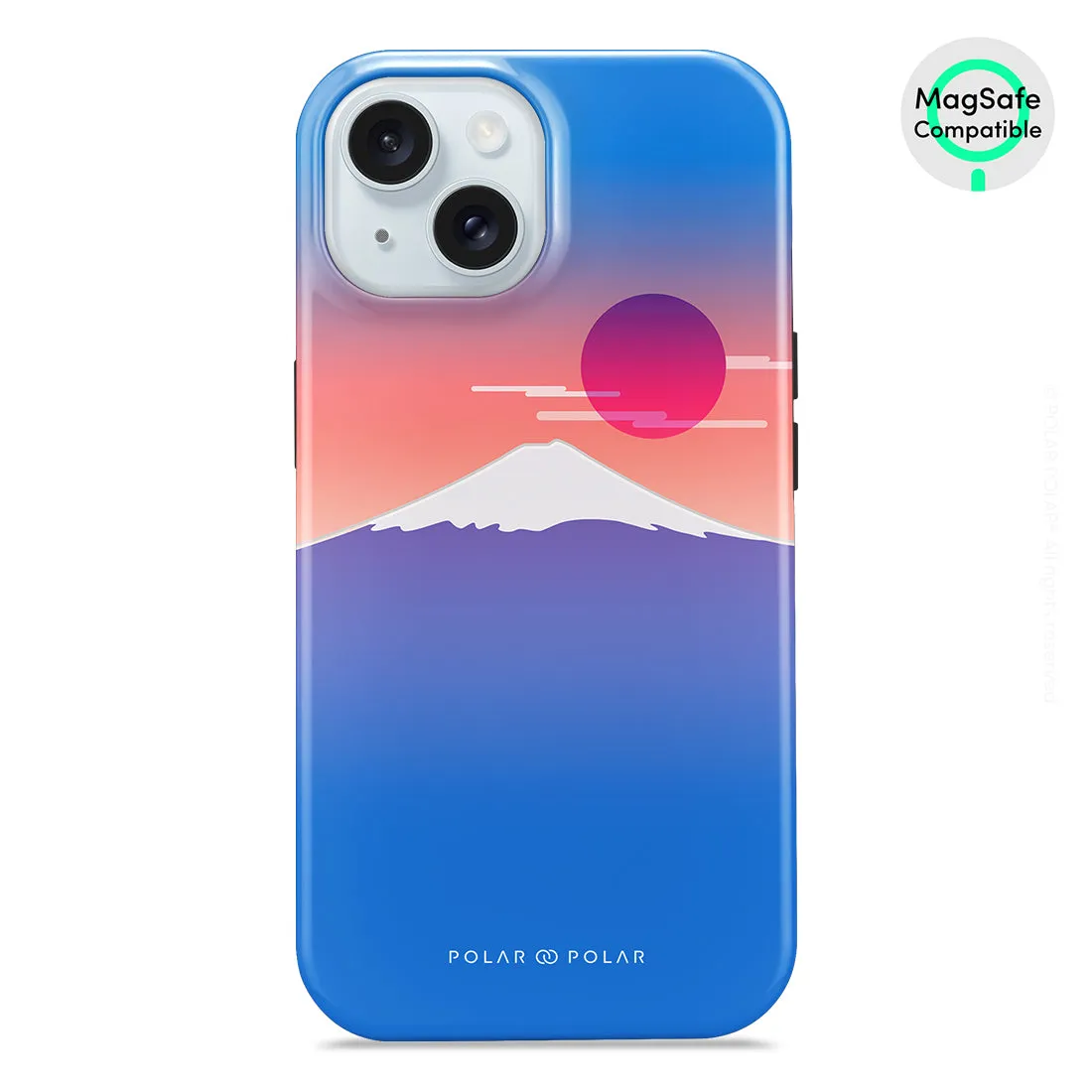 Fujisan Blue Custom - iPhone 15 Case