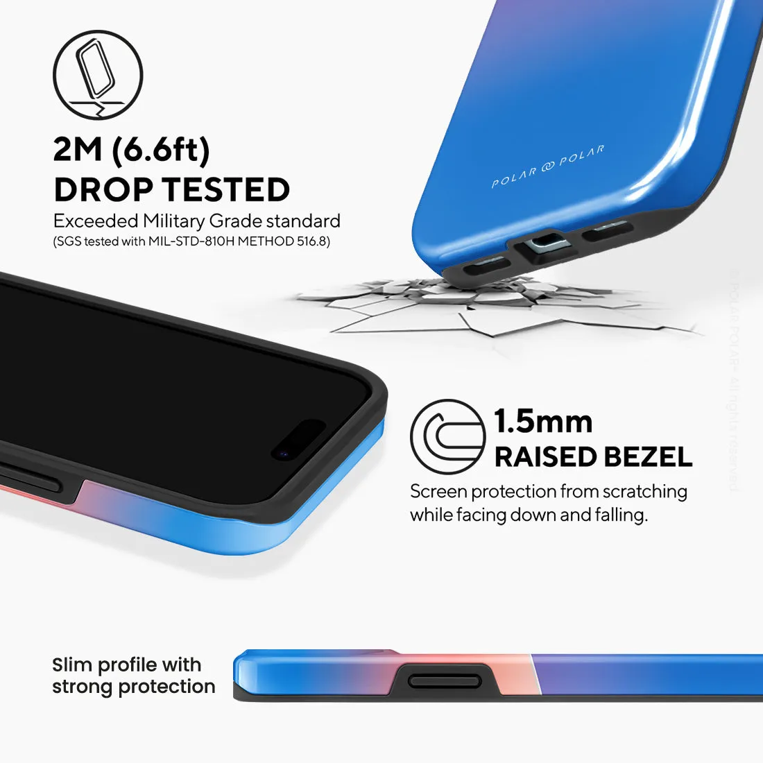 Fujisan Blue Custom - iPhone 15 Case