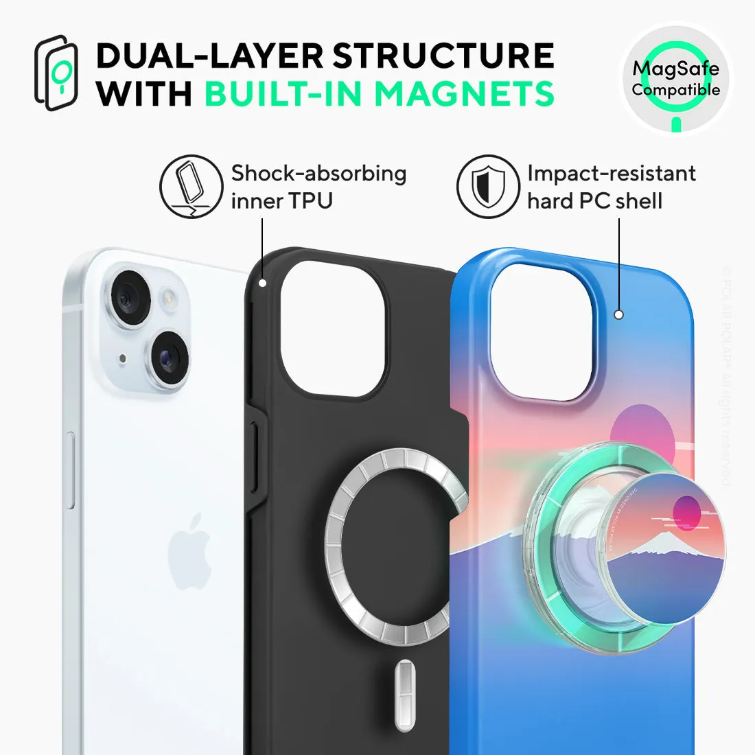 Fujisan Blue Custom - iPhone 15 Case