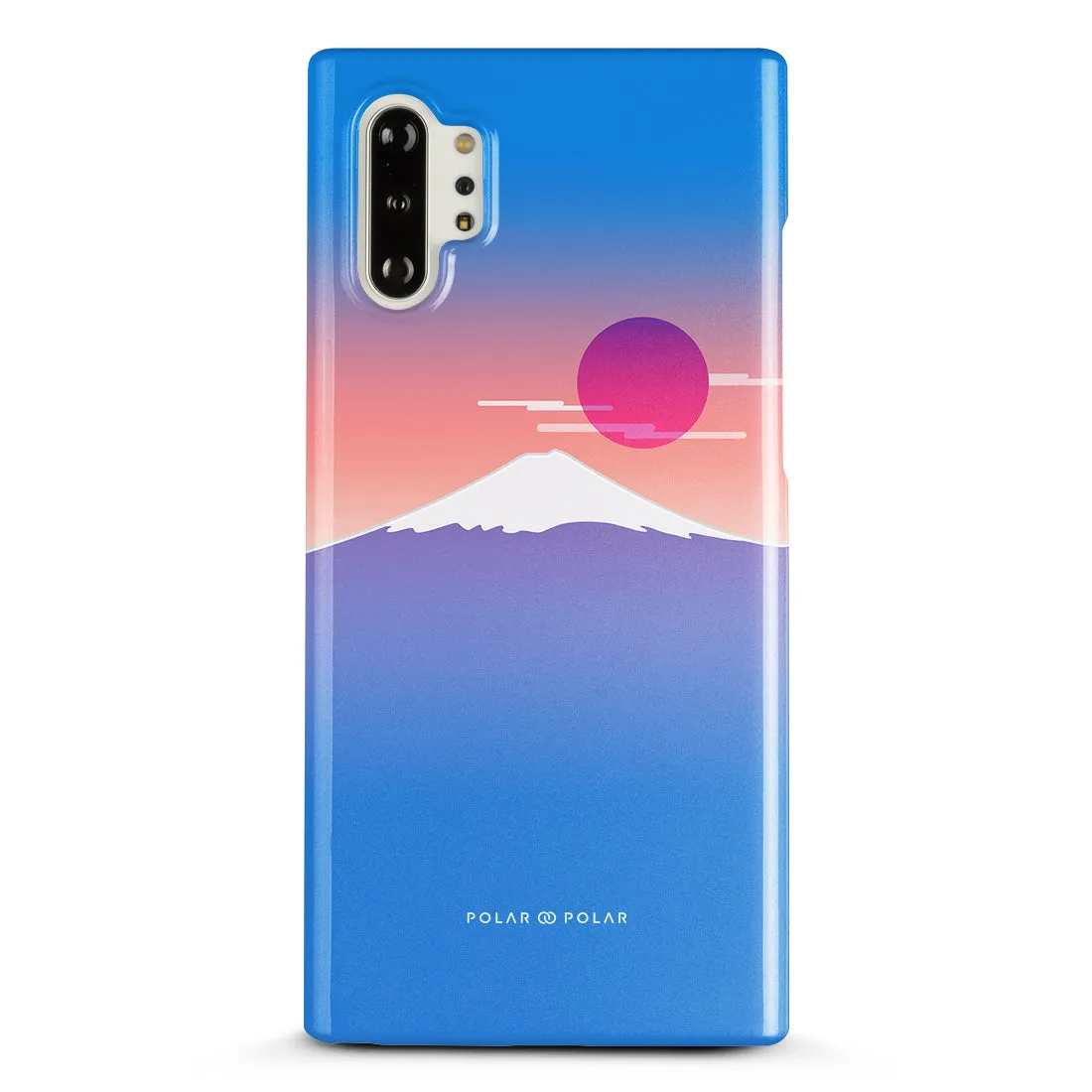 Fujisan Blue Custom - Samsung Galaxy Note10 Plus Case