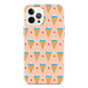 Fujisan Peach Ice Cream Custom - iPhone 12 Pro Max Case