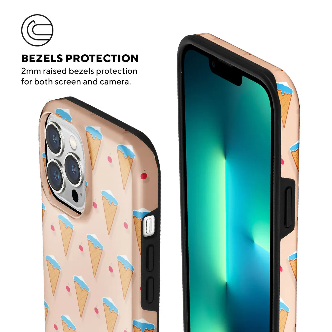 Fujisan Peach Ice Cream Custom - iPhone 13 Pro Max Case