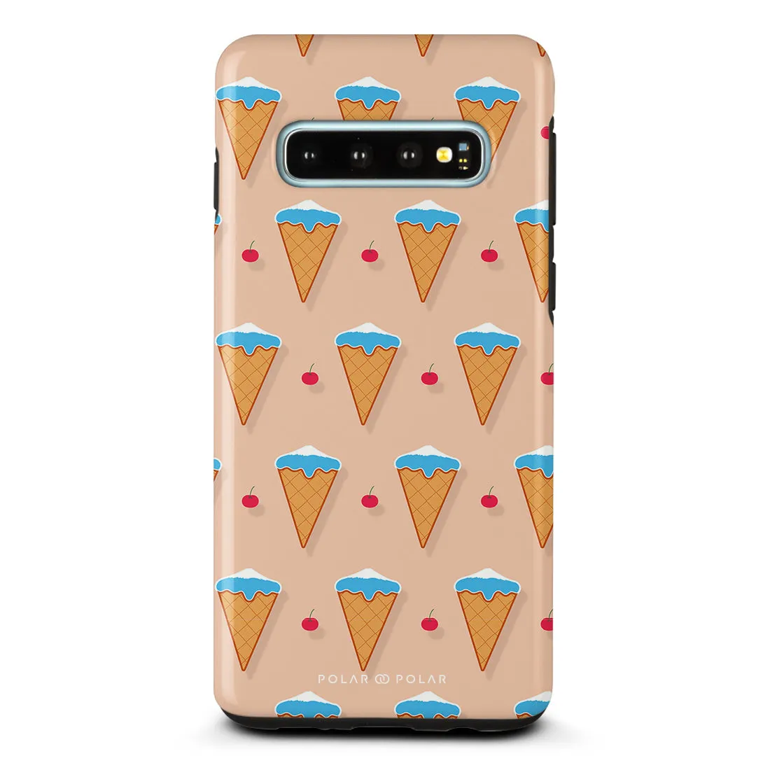 Fujisan Peach Ice Cream Custom - Samsung Galaxy S10 Case