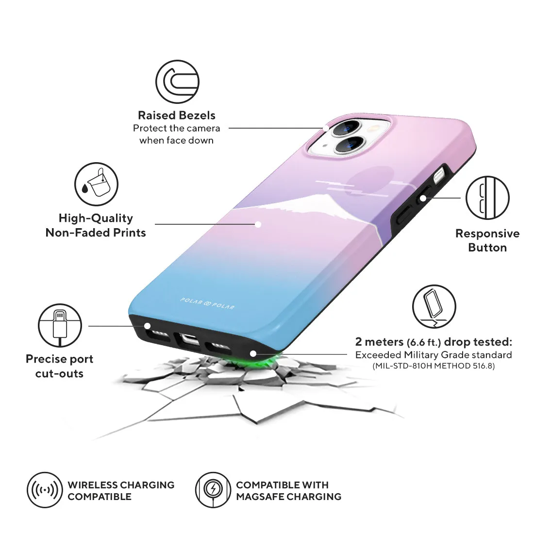 Fujisan Romance Custom - iPhone 13 Case