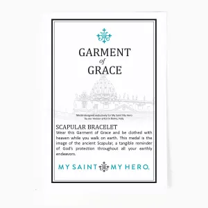 Garment of Grace Leather Bracelet