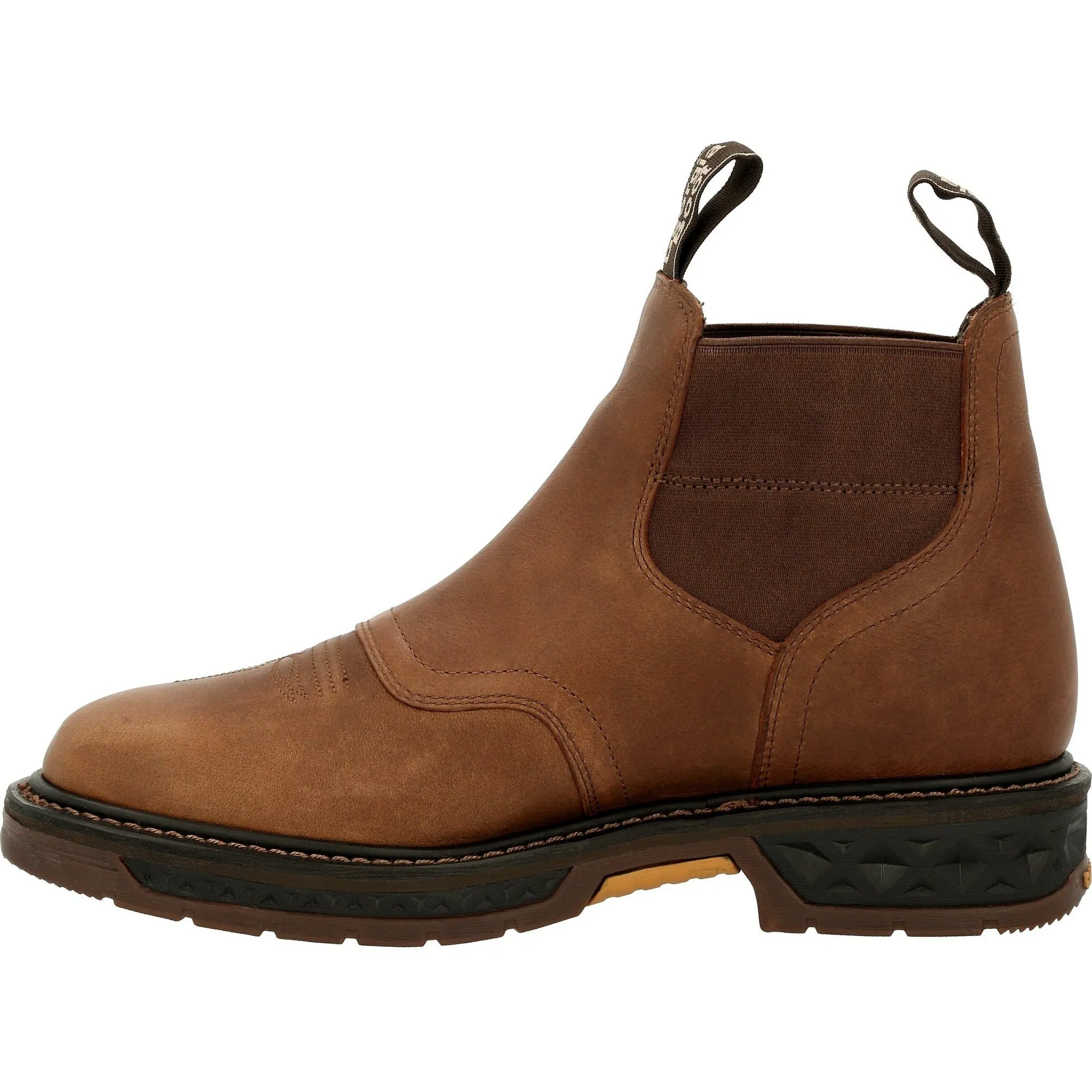 Georgia Men's Carbo-Tec LT 6" Soft Toe Waterproof Work Boot - Brown - GB00434