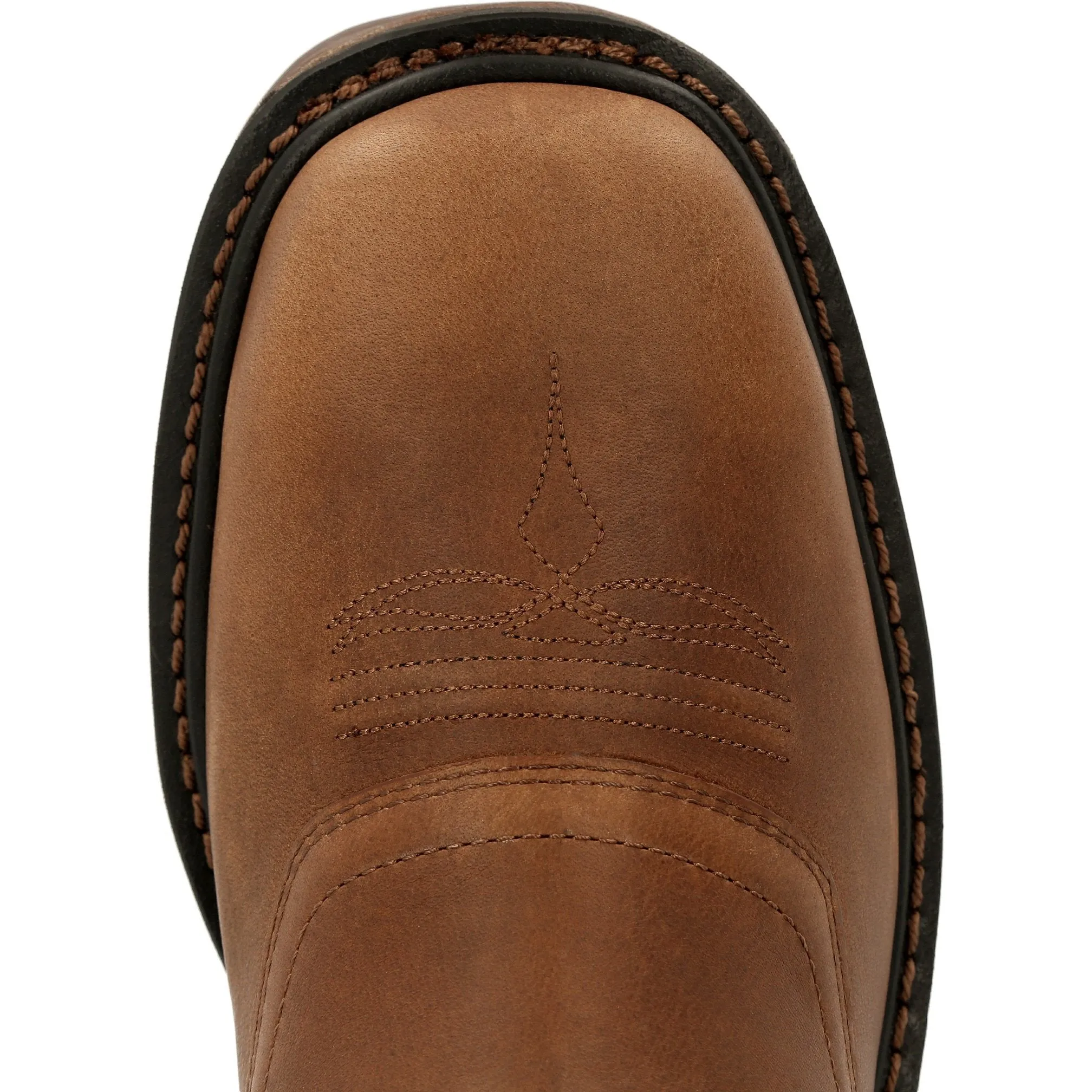 Georgia Men's Carbo-Tec LT 6" Soft Toe Waterproof Work Boot - Brown - GB00434