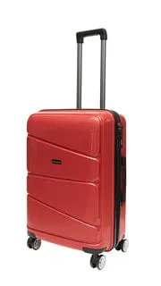 Gino De Vinci Swirl Medium Roller Case Red