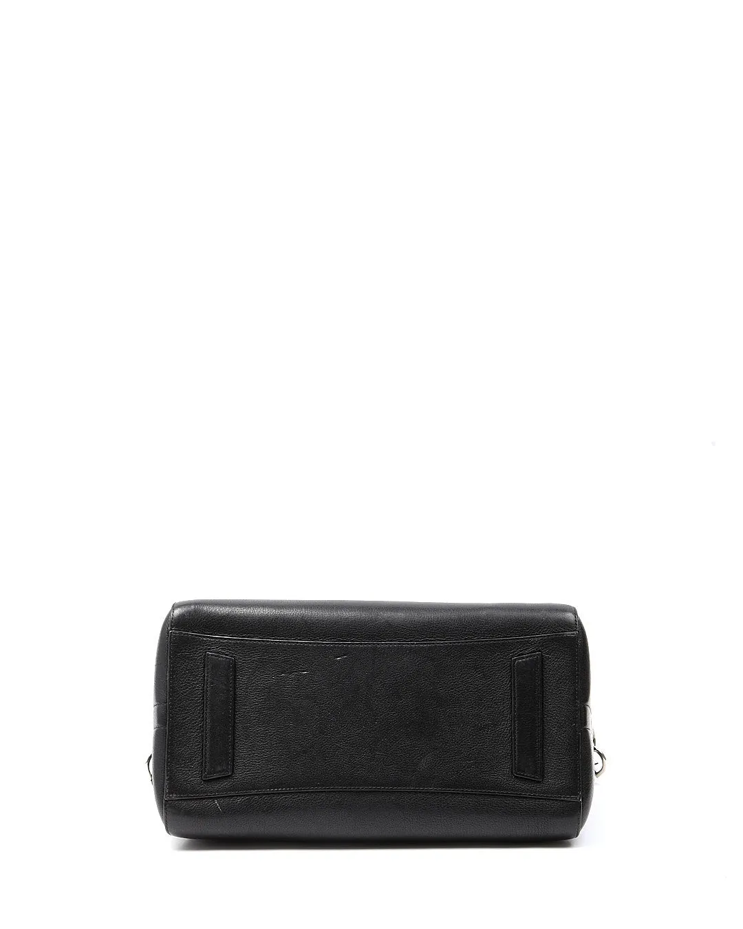 Givenchy Black Grained Leather Medium Antigona Bag