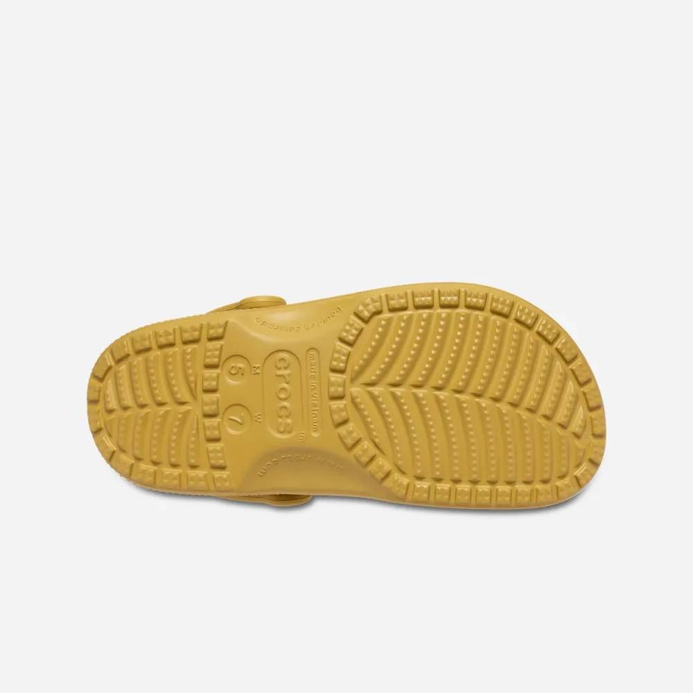 Giày Clog Unisex Crocs Classic - Vàng