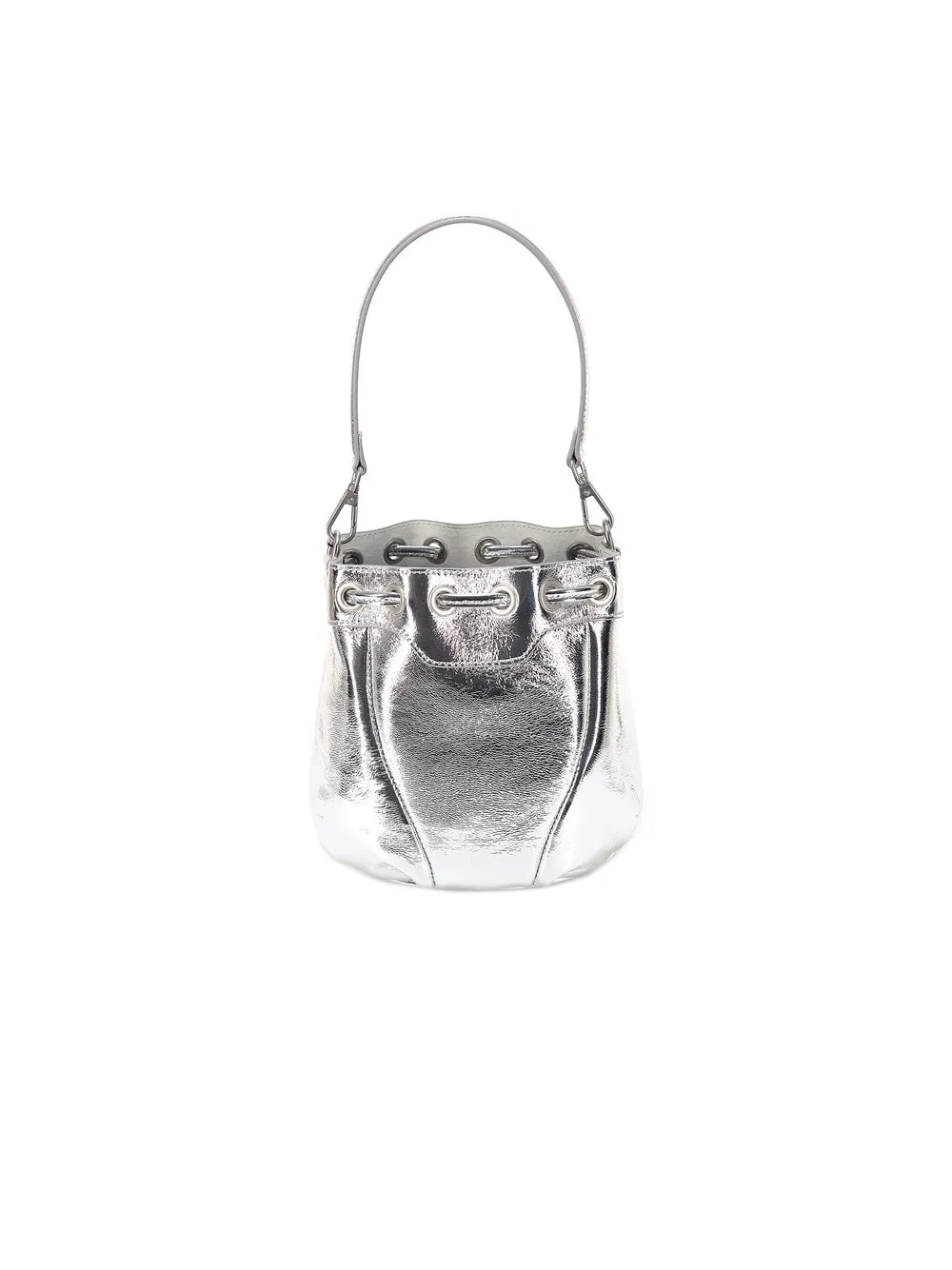 Glamour Small Bea Bucket Shiny - Silver