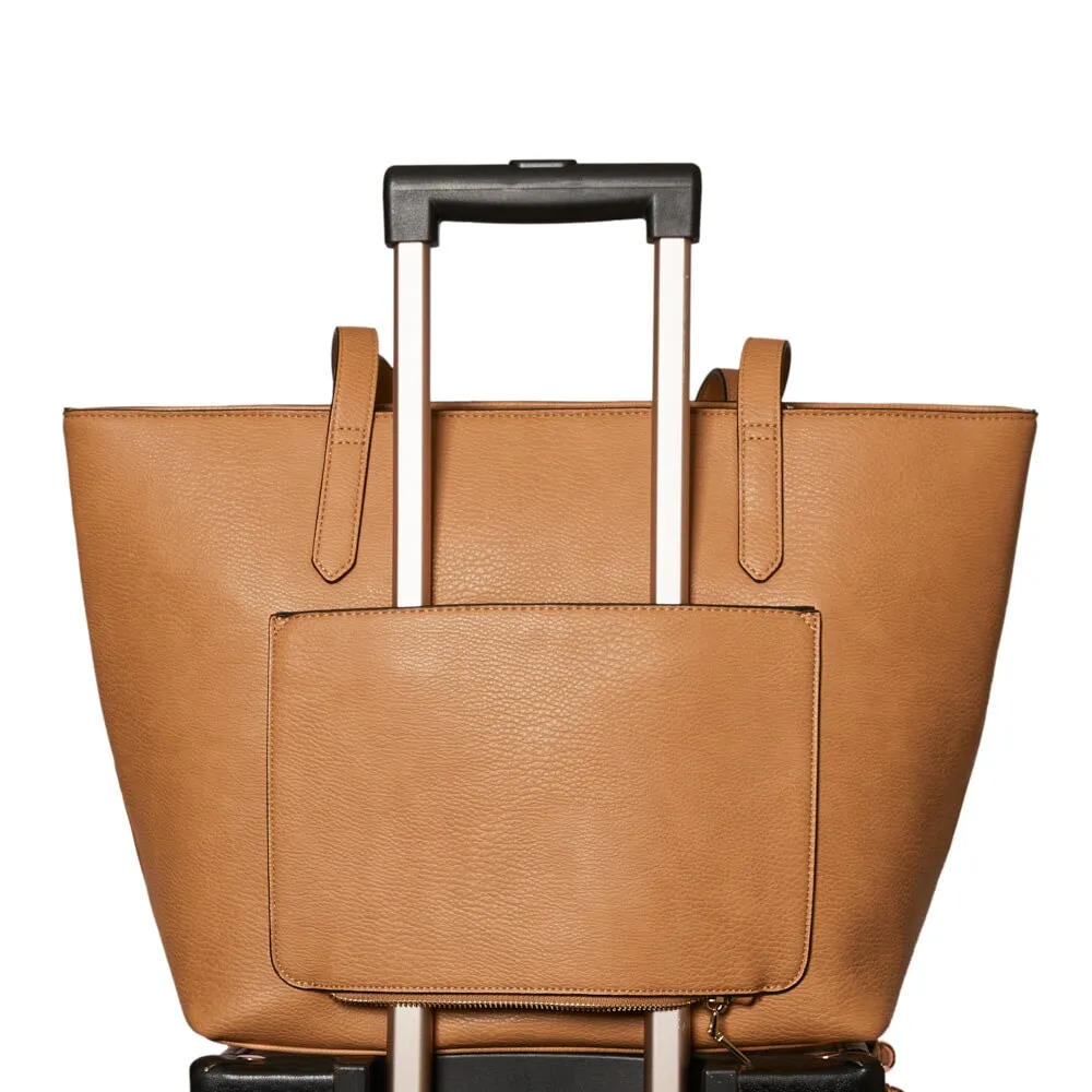 GO-GETTER TOTE camel