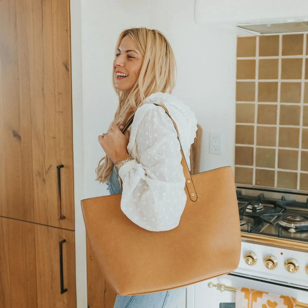 GO-GETTER TOTE camel