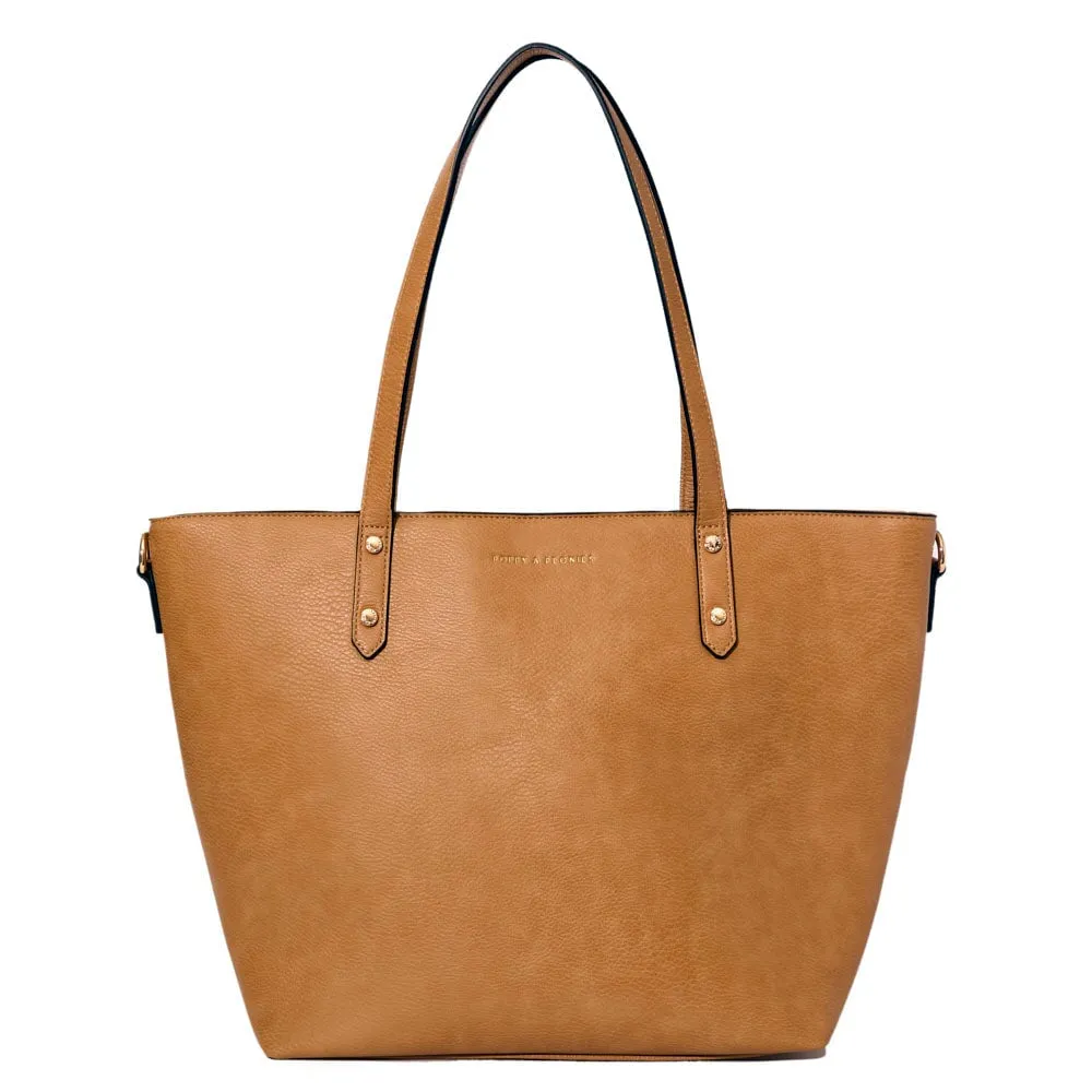 GO-GETTER TOTE camel