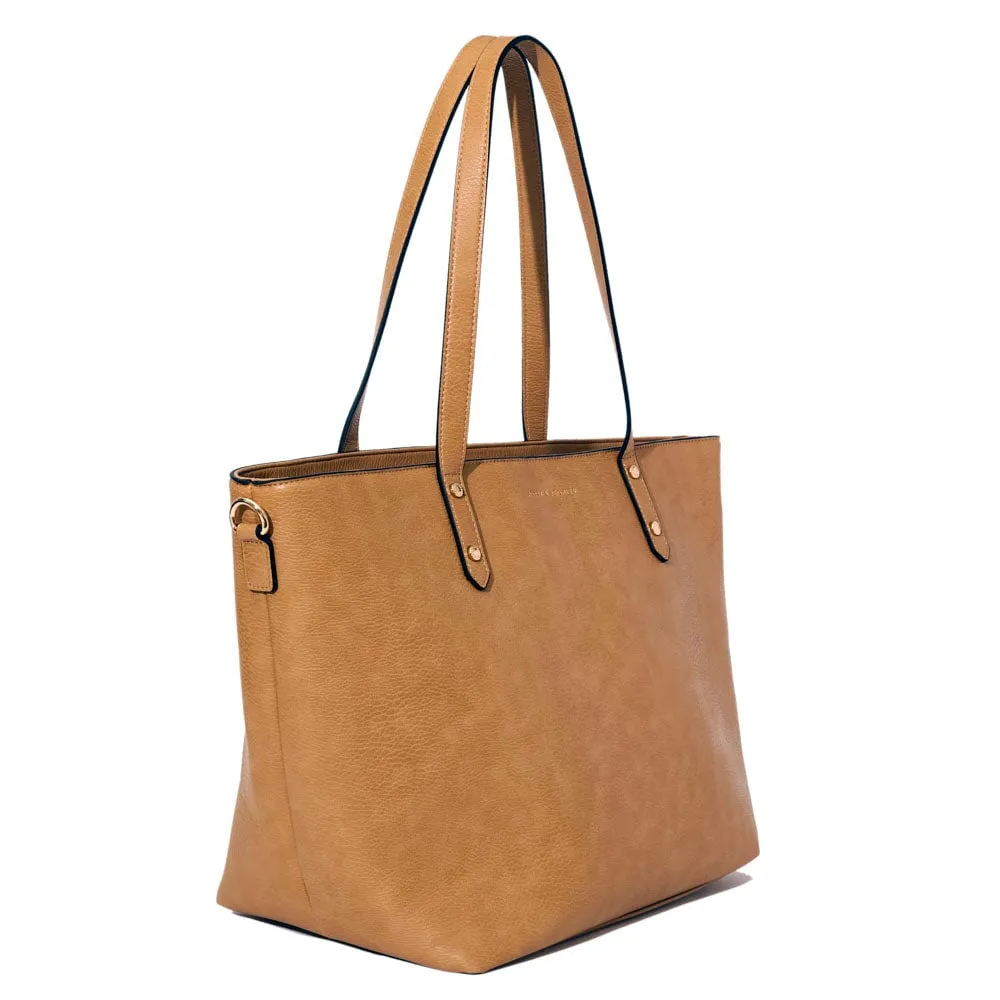 GO-GETTER TOTE camel