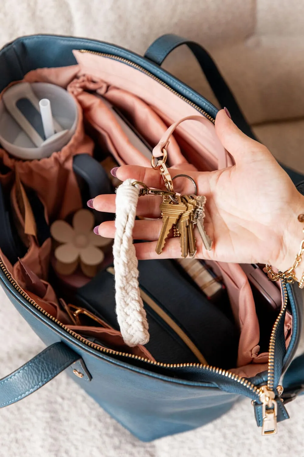 GO-GETTER TOTE Navy