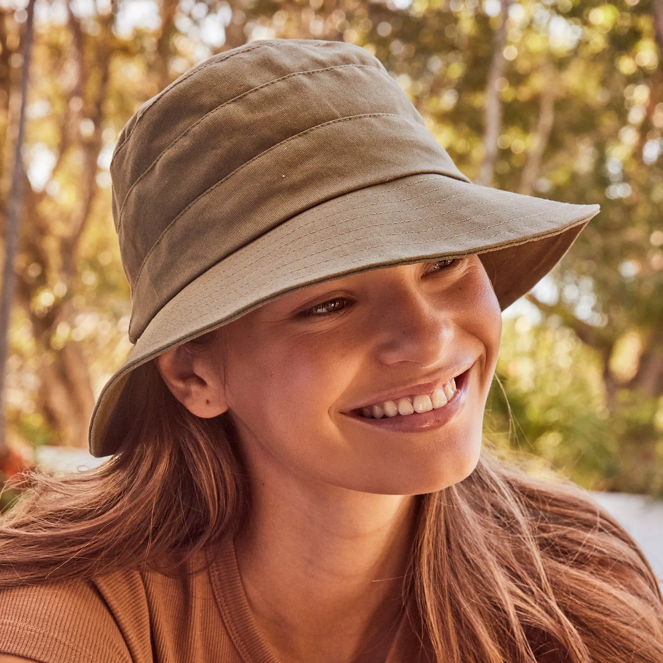 Golf Bucket Hat - Khaki