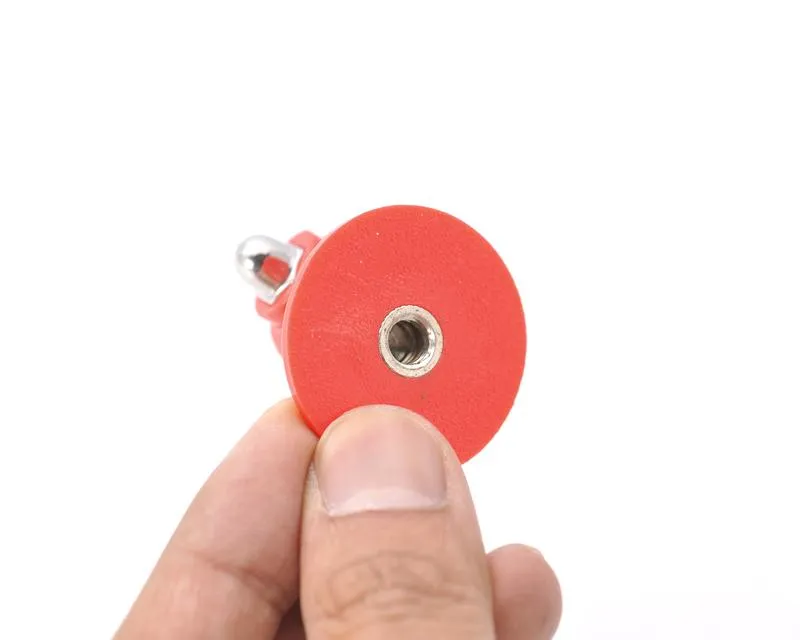 GoPro Tripod Mount Adapter for All Hero 1/2/3/3 /4 Cameras - Red
