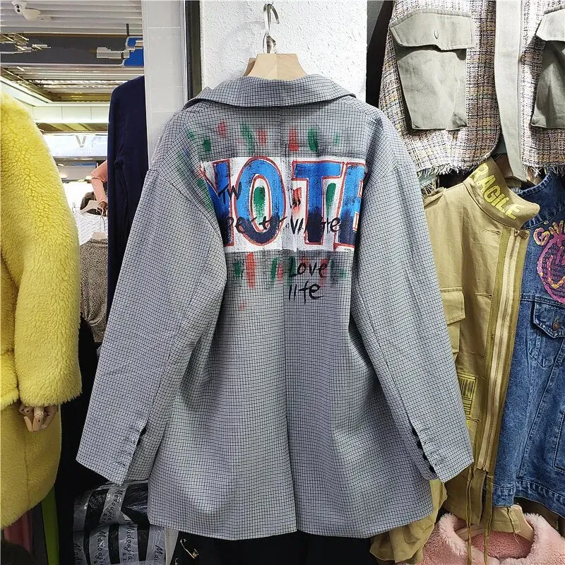 Graffiti  Blazer Design