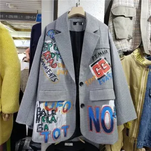 Graffiti  Blazer Design