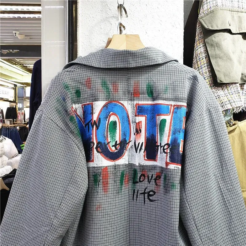 Graffiti  Blazer Design