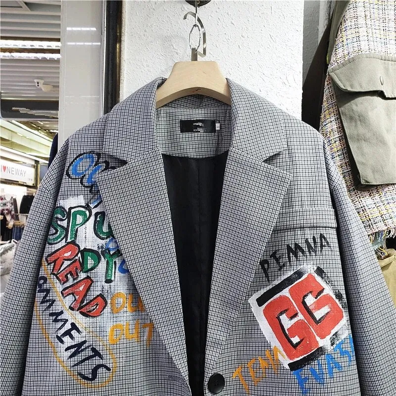 Graffiti  Blazer Design