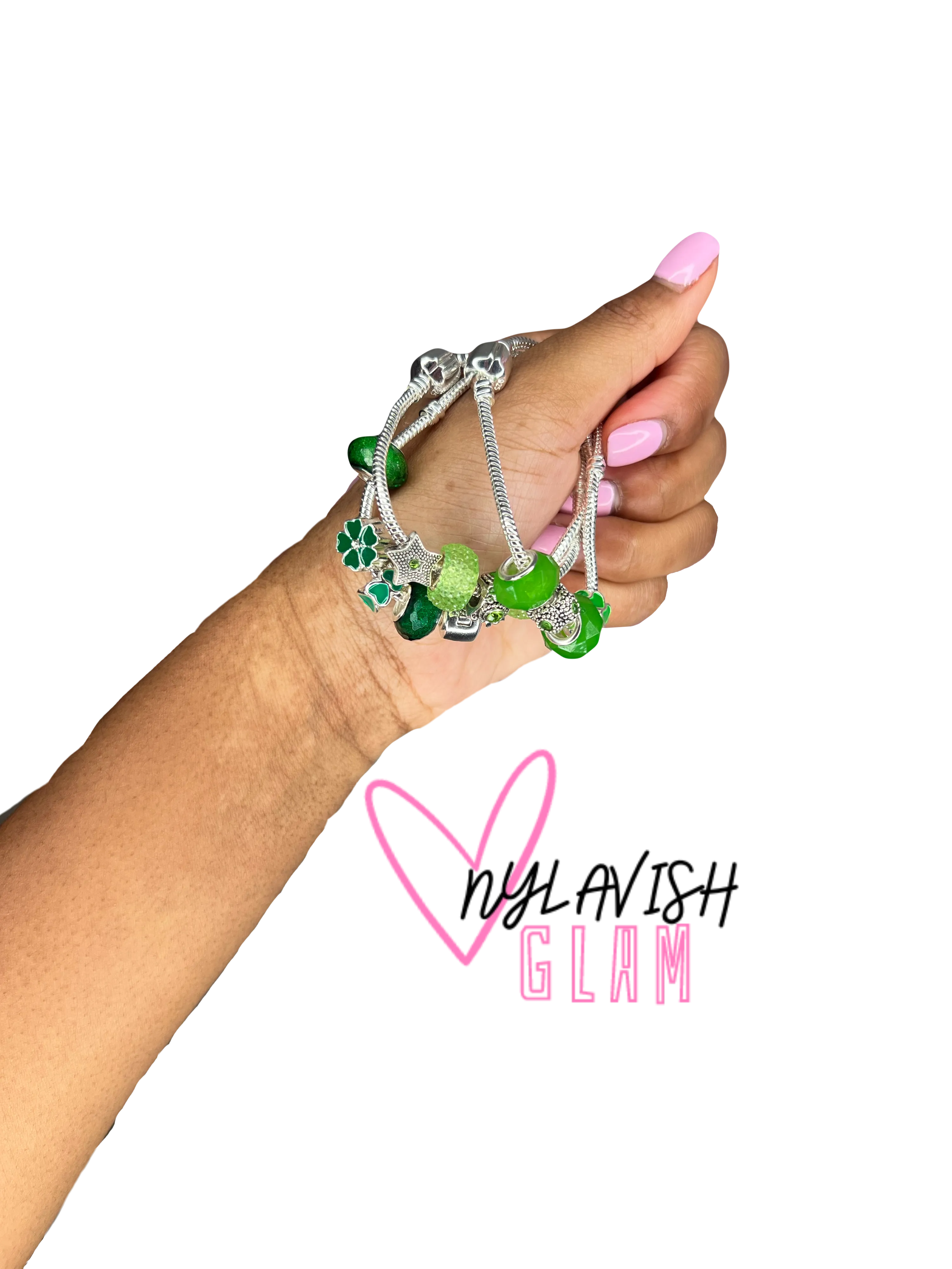 Green Charm Bracelets