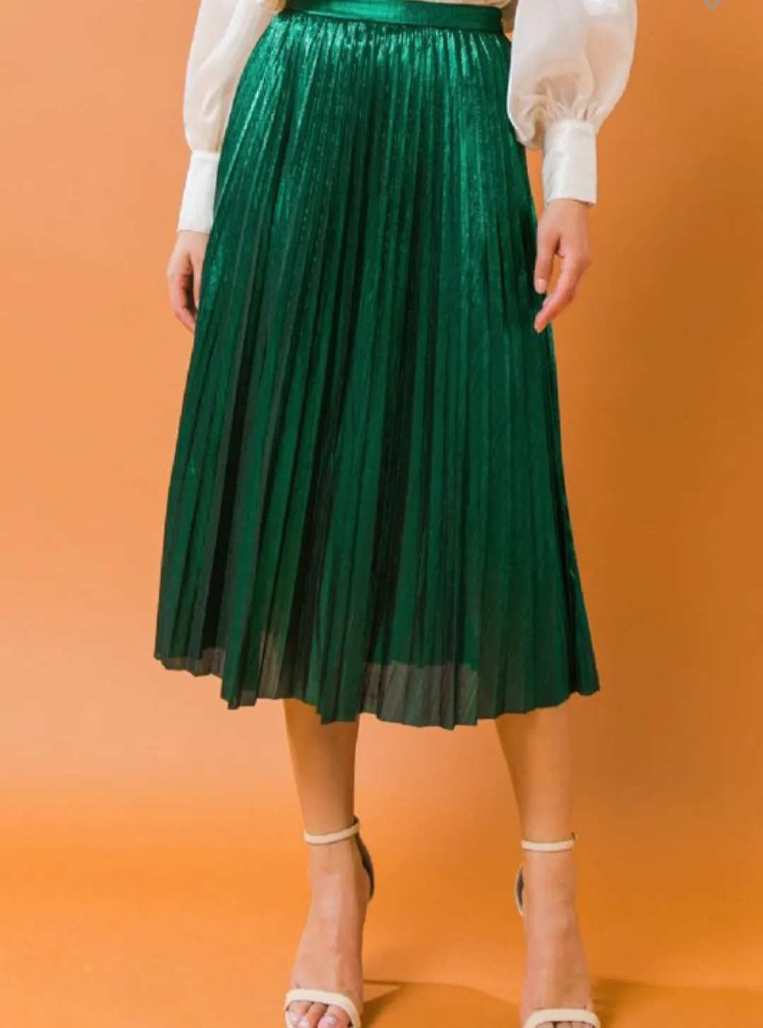 Green Maxi Skirt