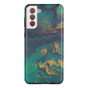 Green Night Quicksand Custom - Samsung Galaxy S21 Plus 5G Case